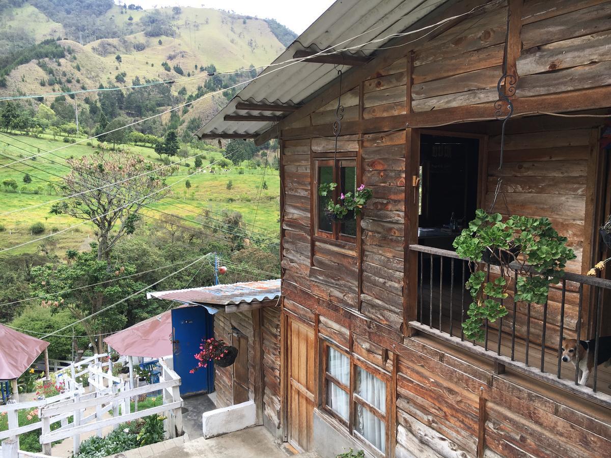 Cabanas Valle Del Cocora La Truchera Salento Zewnętrze zdjęcie